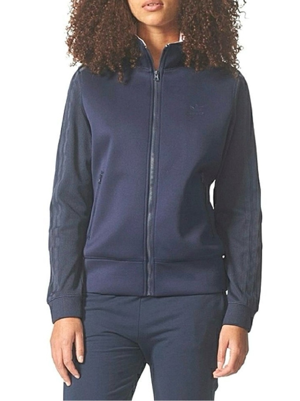 Rare find - ADIDAS Firebird Navy Track Jacket Small women